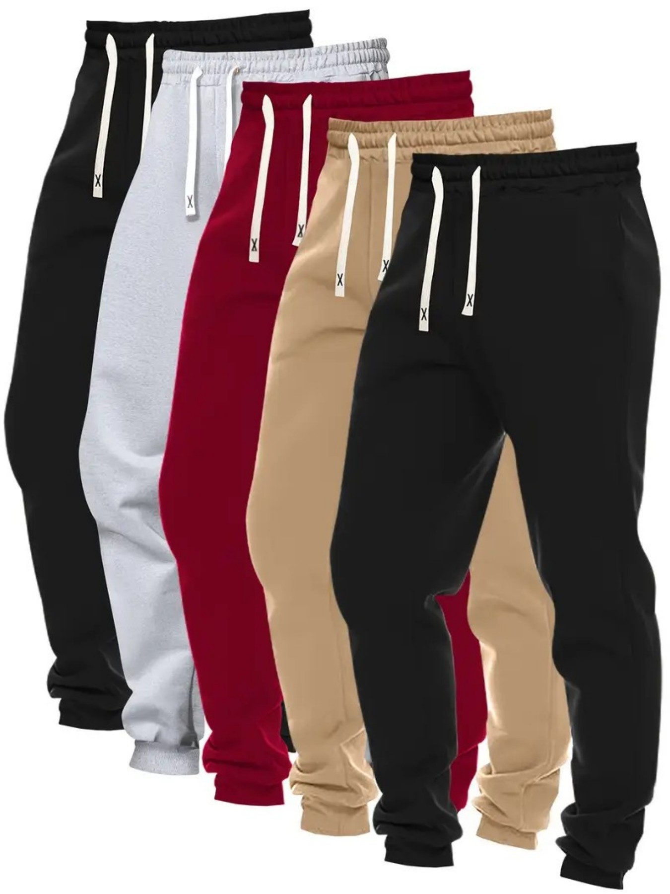 Running Pant Jogger - 5 قطع من بناطيل الجوجر الرجالية