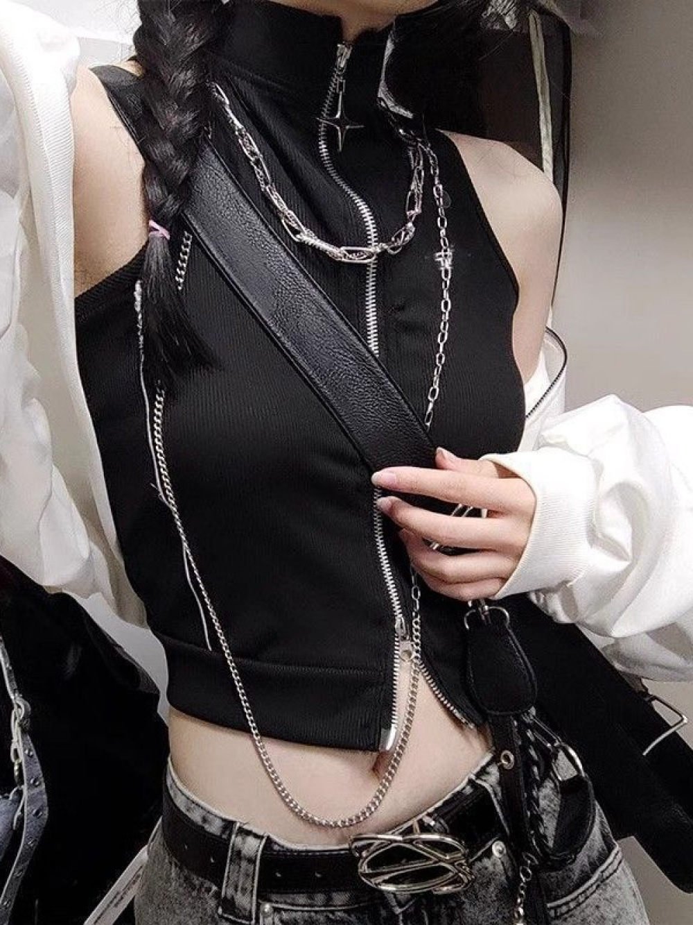 Street Fashion Goth - صدرية صيفية جديدة 2026 بتصميم عصري