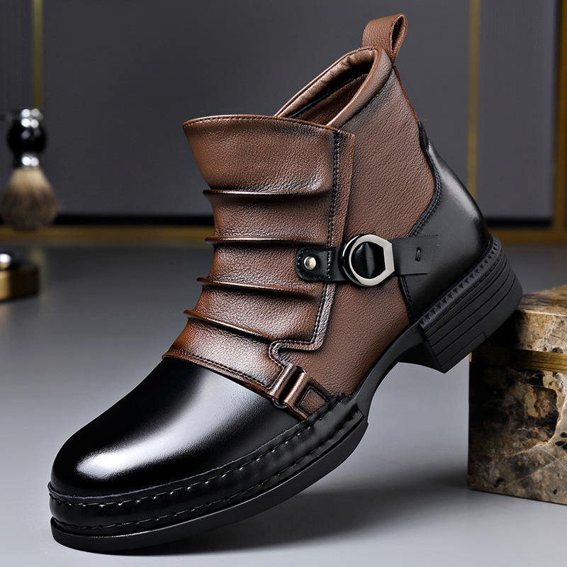 أحذية الكاحل الرجالية الجديدة  - مراجعة Street Fashion Designers وسعره