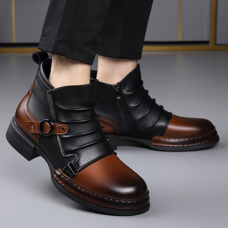 أحذية الكاحل الرجالية الجديدة  - مراجعة Street Fashion Designers وسعره