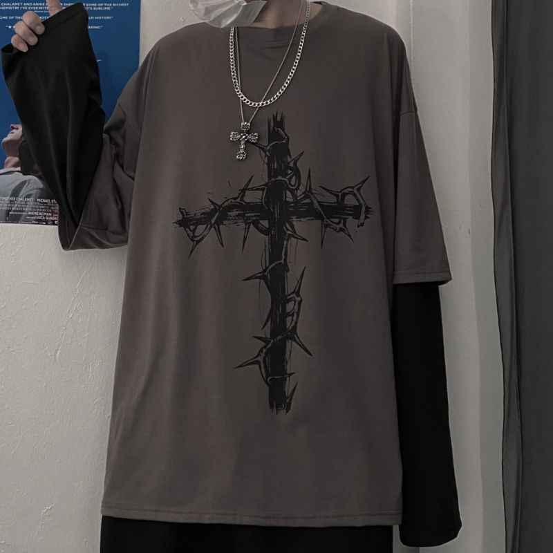 الجرونج ملابس النساء طويلة الأ - مراجعة Street Fashion Goth وسعره