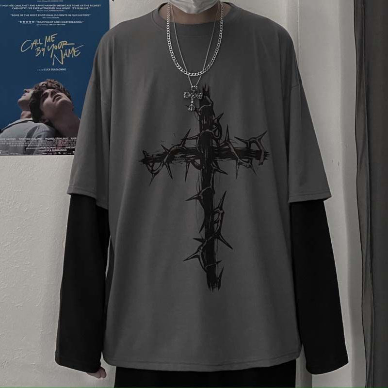 الجرونج ملابس النساء طويلة الأ - مراجعة Street Fashion Goth وسعره