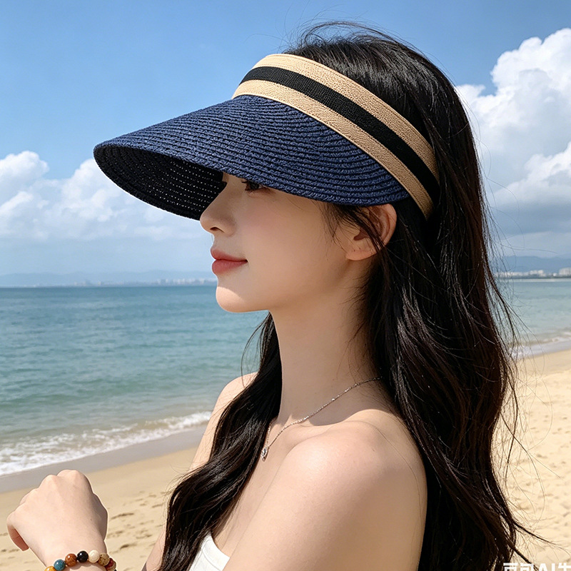 قبعات قش نسائية صيفية متعددة ا - مراجعة Baseball Cap Fitted وسعره