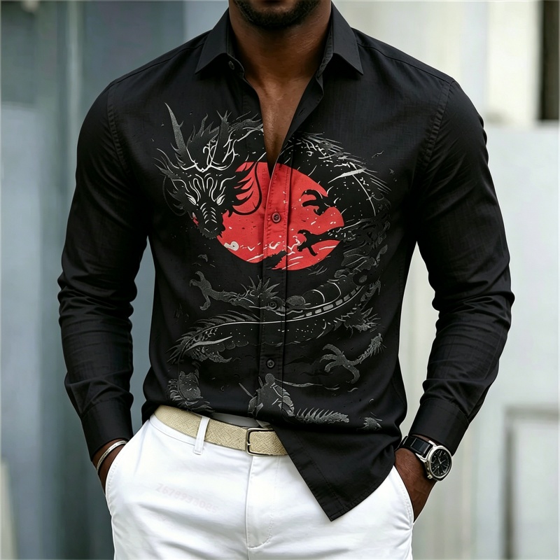 قميص رجالي جديد لعام 2026 بنمط - مراجعة Street For Fashion وسعره