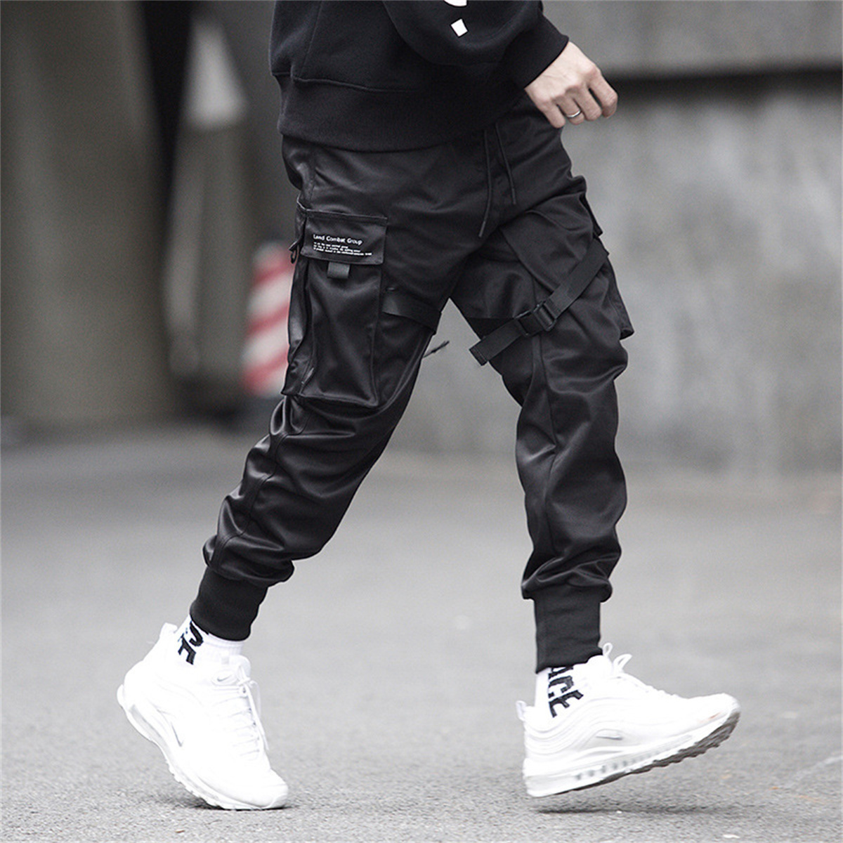 بنطال كارجو هيب هوب للرجال ، ب - مراجعة Street Fashion Brand وسعره