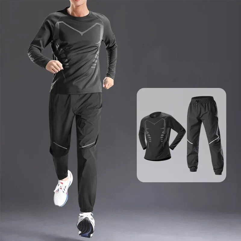 طقم رجالي صيفي من قماش الحرير  - مراجعة Running Pant Jogger وسعره