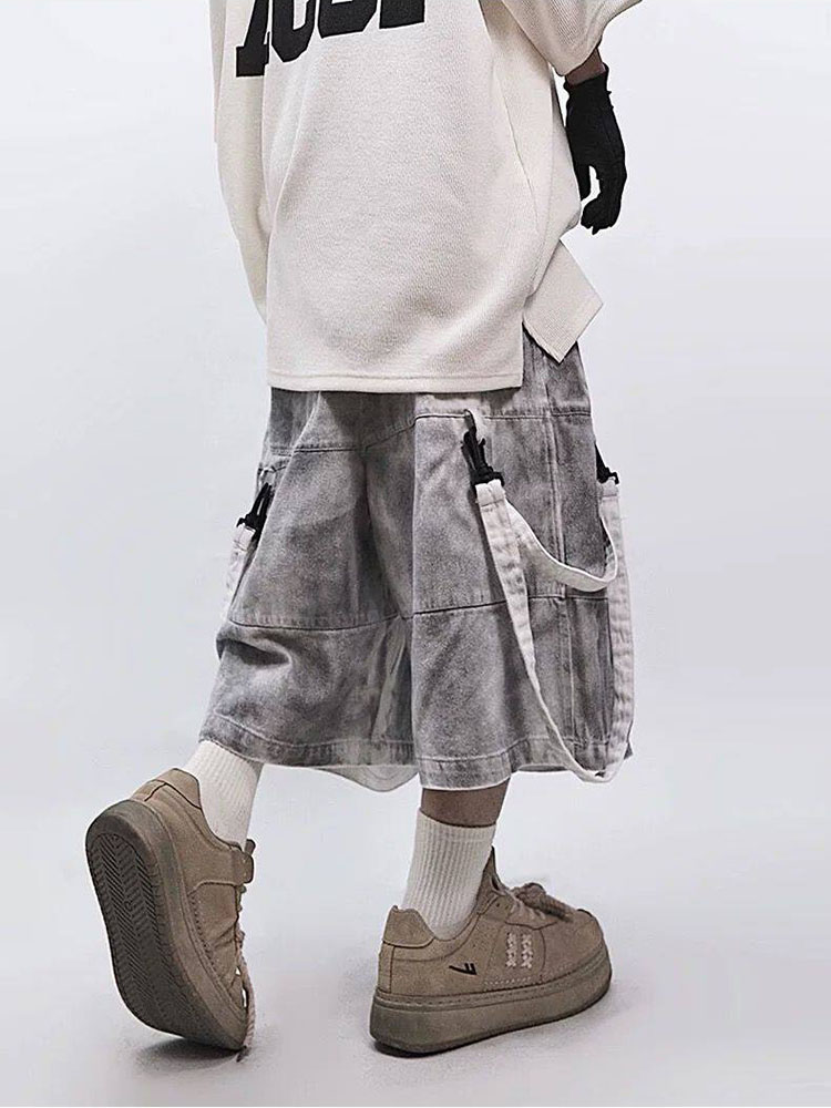 شورتات رجالية ممزقة بتصميم ريت - مراجعة Street Fashion Style Male وسعره
